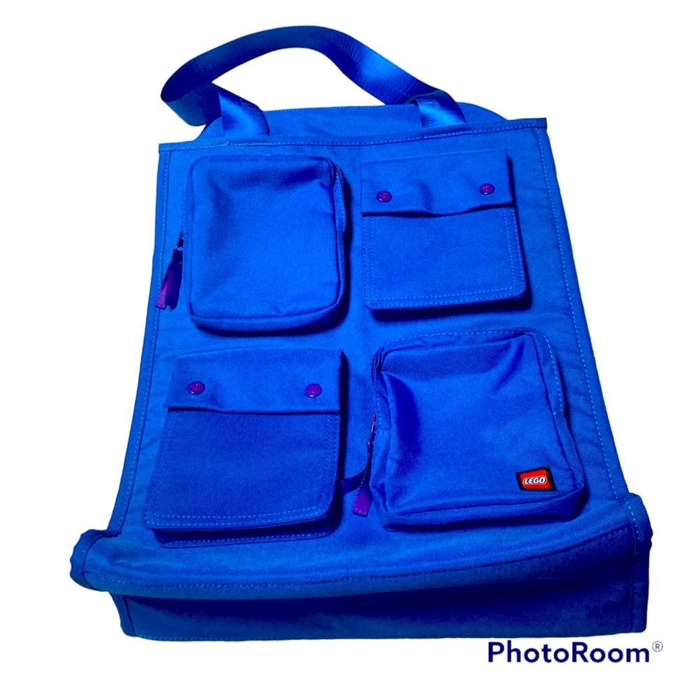LEGO X Target colorful tote with laptop pocket